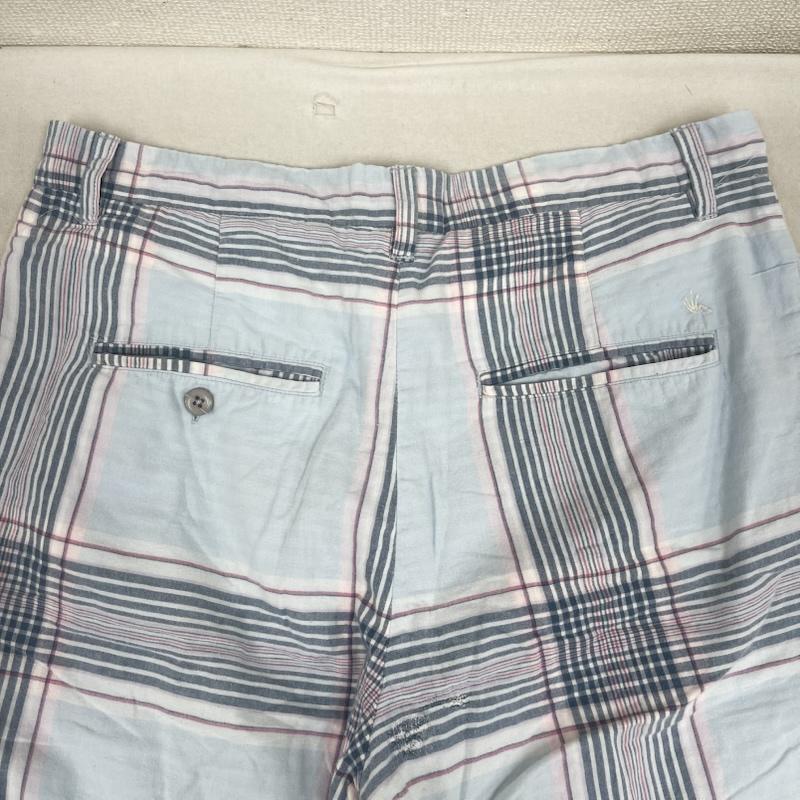 ステューシー STUSSY パンツ ショートパンツ チェック柄 ショート パンツ ハーフ パンツ 32 水色 / ライトブルー / メンズ USED 古着 中古 50164178
