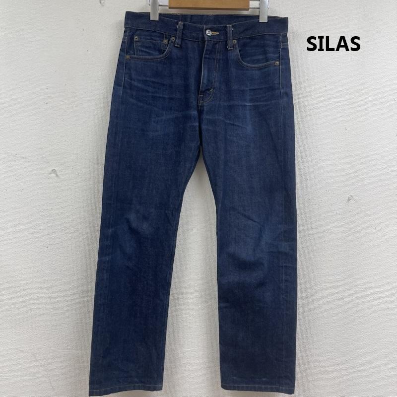 サイラス SILAS パンツ デニム、ジーンズ 日本製 赤耳 セルビッチ デニム パンツ ジーンズ 10093602 30インチ インディゴ / インディゴ / Indigo メンズ USED 古着 中古 50164179