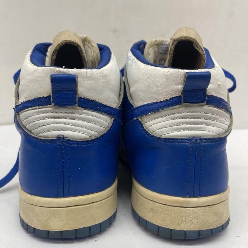 ナイキ NIKE スニーカー スニーカー 630335 141 Dunk High LE White/Royal Blue ダンクハイ スニーカー 26.5cm 青 / ブルー / blue メンズ USED 古着 中古 50164184