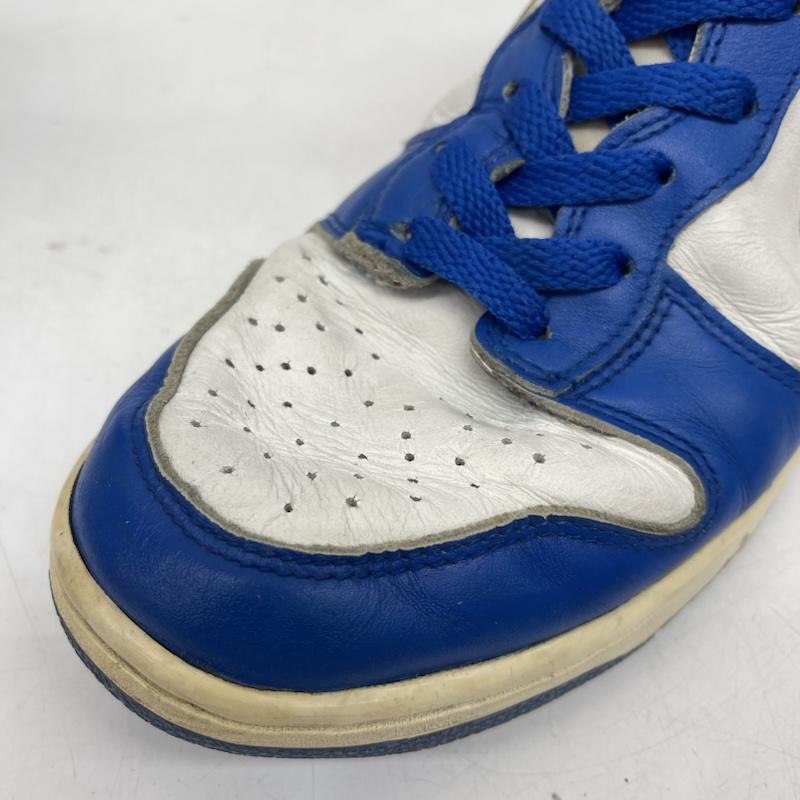 ナイキ NIKE スニーカー スニーカー 630335 141 Dunk High LE White/Royal Blue ダンクハイ スニーカー 26.5cm 青 / ブルー / blue メンズ USED 古着 中古 50164184