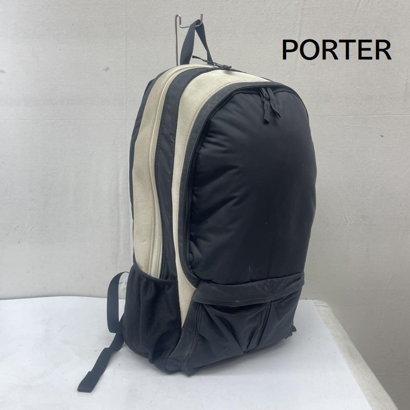 ポーター PORTER リュックサック、デイパック リュックサック、デイバッグ BLACK BEAUTY PC ツートーン バックパック リュック 黒 / ブラック / black メンズ USED 古着 中古 50164191