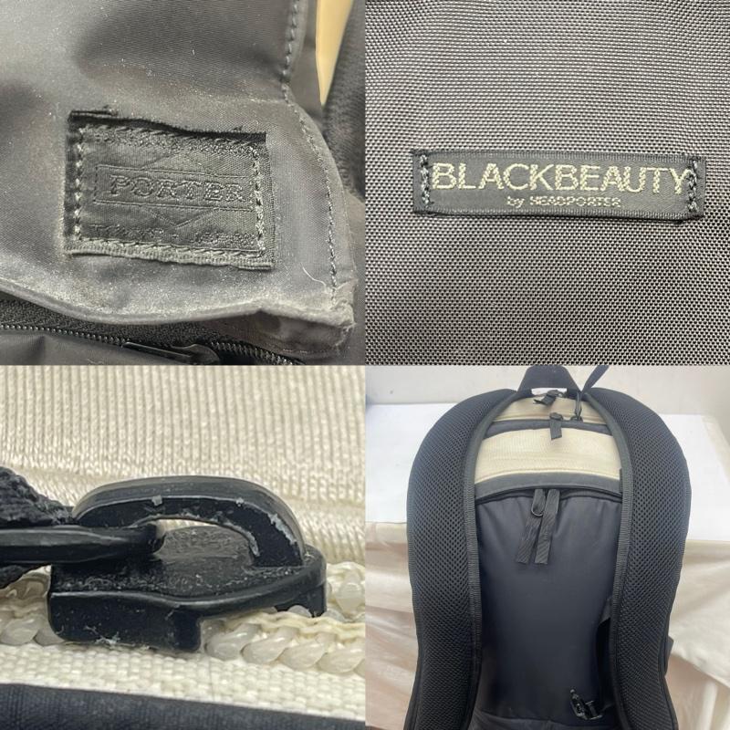 ポーター PORTER リュックサック、デイパック リュックサック、デイバッグ BLACK BEAUTY PC ツートーン バックパック リュック 黒 / ブラック / black メンズ USED 古着 中古 50164191