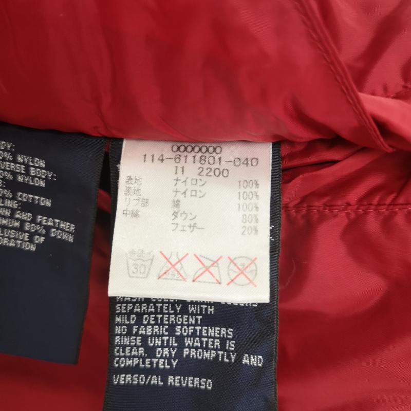 トミーヒルフィガー TOMMY HILFIGER ジャケット、上着 ジャケット、ブレザー ロゴ刺繍 リバーシブル 2WAY キルティング ボンバー ジャケット XL 赤 / レッド / red X 紺 / ネイビー / navy メンズ USED 古着 中古 50164193