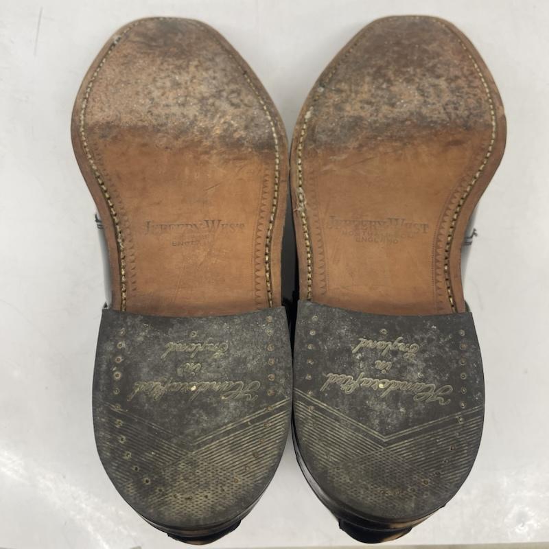 古着 USED 革靴 革靴 Jeffery-West イギリス製 シングル モンクストラップ チャッカ ブーツ UK：7 黒 / ブラック / black メンズ USED 古着 中古 50164194
