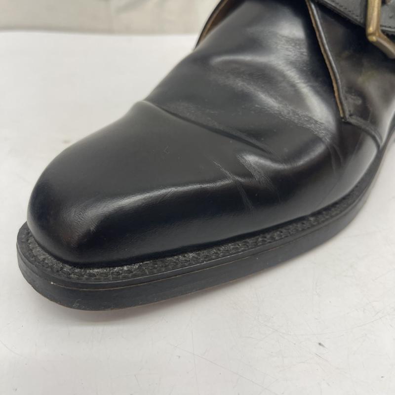 古着 USED 革靴 革靴 Jeffery-West イギリス製 シングル モンクストラップ チャッカ ブーツ UK：7 黒 / ブラック / black メンズ USED 古着 中古 50164194