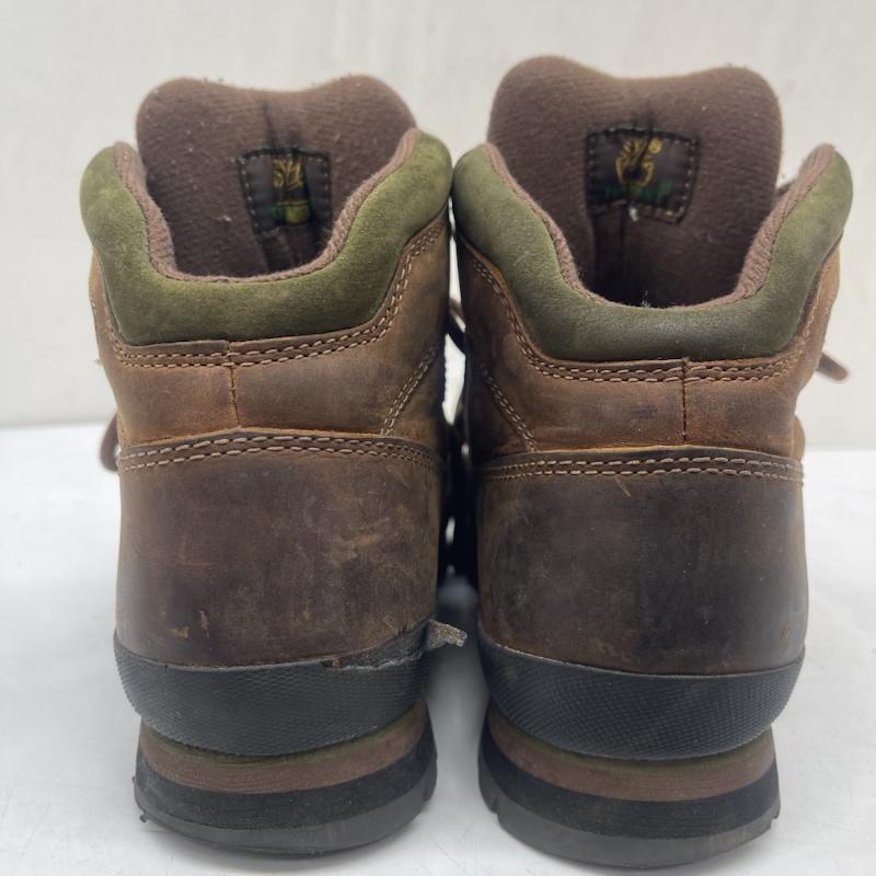 ティンバーランド Timberland ブーツ ショートブーツ EURO HIKER ユーロ ハイカー トレッキング ブーツ シューズ UK：7.5 茶 / ブラウン / brown メンズ USED 古着 中古 50164197