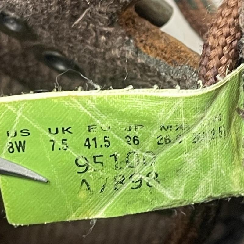 ティンバーランド Timberland ブーツ ショートブーツ EURO HIKER ユーロ ハイカー トレッキング ブーツ シューズ UK：7.5 茶 / ブラウン / brown メンズ USED 古着 中古 50164197