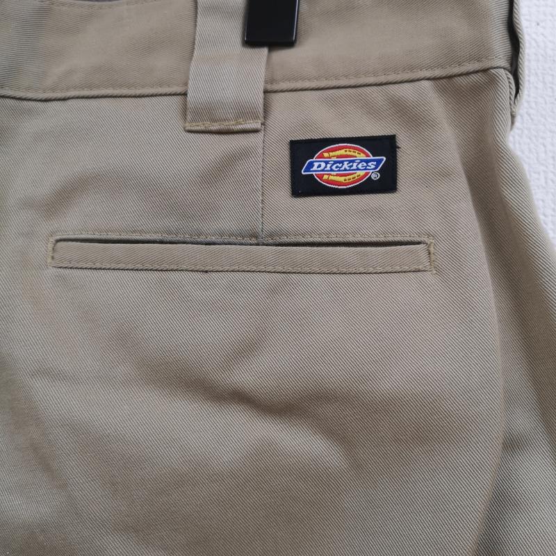 ディッキーズ Dickies パンツ ワークパンツ、ペインターパンツ TC ツイル 生地 ワイド トンネル ループ クロップド パンツ 1221733 34 ベージュ / ベージュ / beige メンズ USED 古着 中古 50164198