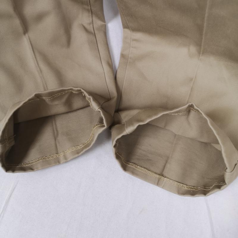 ディッキーズ Dickies パンツ ワークパンツ、ペインターパンツ TC ツイル 生地 ワイド トンネル ループ クロップド パンツ 1221733 34 ベージュ / ベージュ / beige メンズ USED 古着 中古 50164198