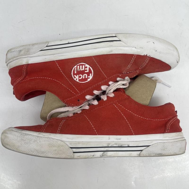 シュプリーム Supreme スニーカー スニーカー VANS × Supreme Sid Red スケート シューズ ローカット スニーカー 26.0cm 赤 / レッド / red メンズ USED 古着 中古 50164199