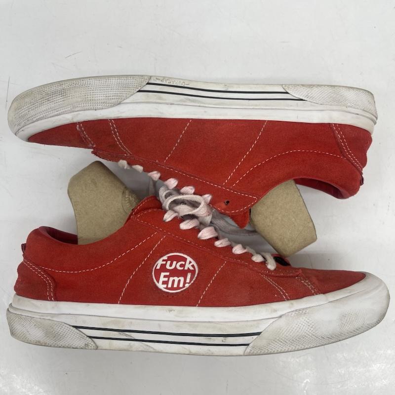 シュプリーム Supreme スニーカー スニーカー VANS × Supreme Sid Red スケート シューズ ローカット スニーカー 26.0cm 赤 / レッド / red メンズ USED 古着 中古 50164199