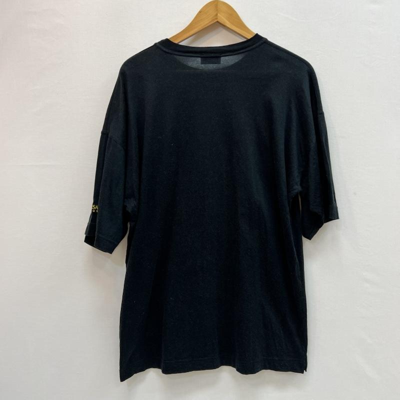 ヴェルサーチ VERSACE Tシャツ 半袖 00s WESTERN COWBOY Ｔシャツ 48 黒 / ブラック / black メンズ USED 古着 中古 50164200