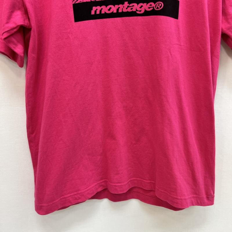 モンタージュ MONTAGE Tシャツ 半袖 00s the 1000 faces ジョージ・ワシントン Ｔシャツ M 桃 / ピンク / pink メンズ USED 古着 中古 50164201