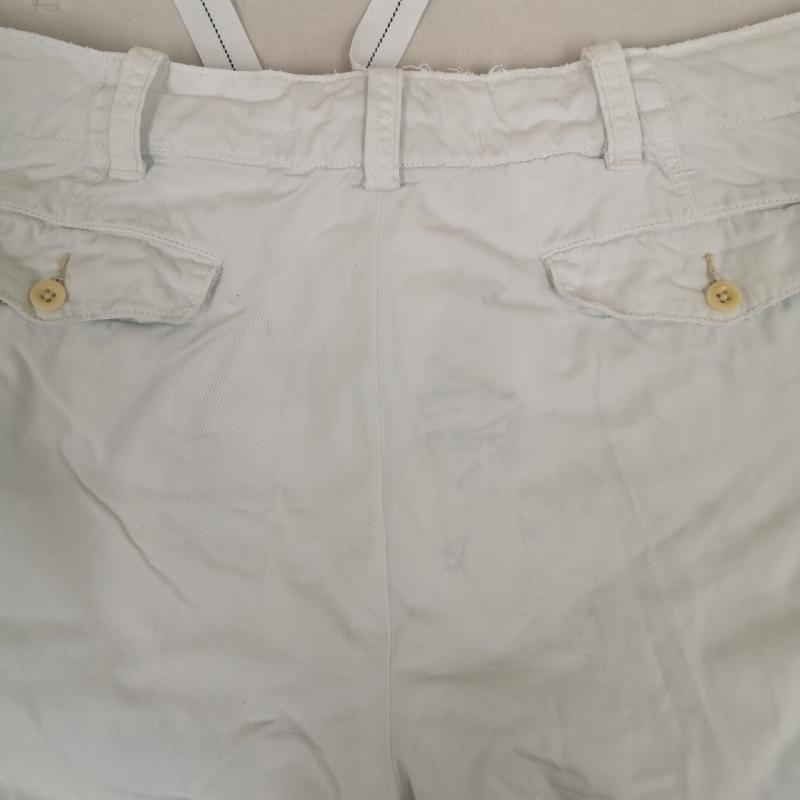 ポロラルフローレン POLO RALPH LAUREN パンツ ショートパンツ コットン ツイル生地 コイン ポケット ワンポイント刺繡 M047RCC-05RW 38 白 / ホワイト / white メンズ USED 古着 中古 50164202