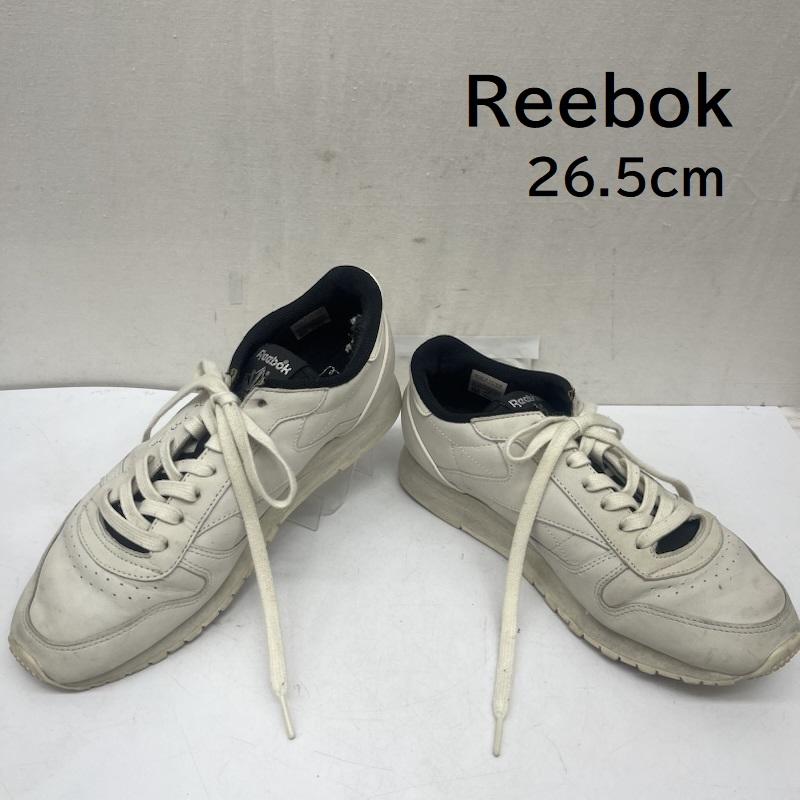 リーボック Reebok スニーカー スニーカー SNEEZE CLASSIC LEATHER コラボ モデル ローカット スニーカー 26.5cm 白 / ホワイト / white メンズ USED 古着 中古 50164204