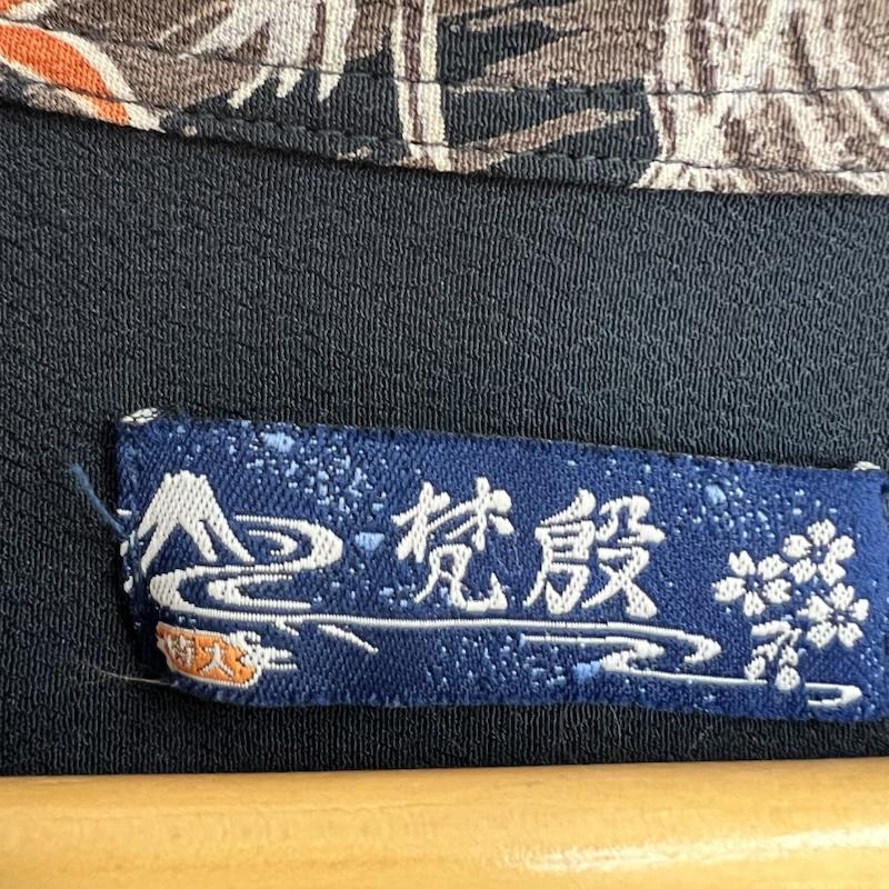 古着 USED シャツ、ブラウス 半袖 梵殷 龍 和柄 アロハシャツ XL 紺 / ネイビー / navy メンズ USED 古着 中古 50164206