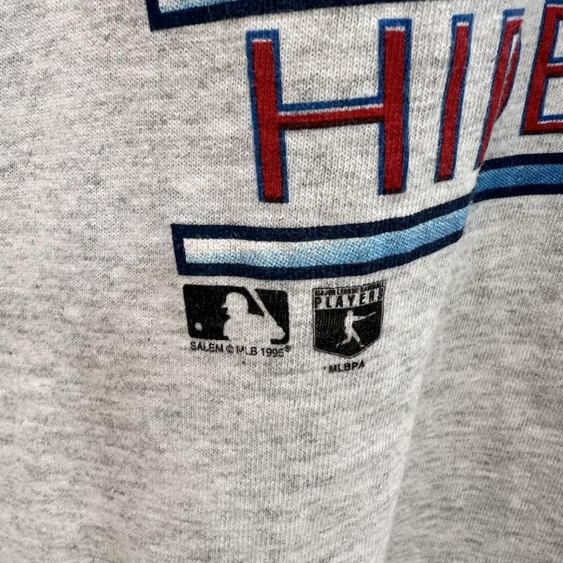 ヴィンテージ VINTAGE Tシャツ 半袖 90s 野茂英雄 1995年 ルーキー・オブ・ザ・イヤー 記念Tシャツ L 灰 / グレー / gray メンズ USED 古着 中古 50164207