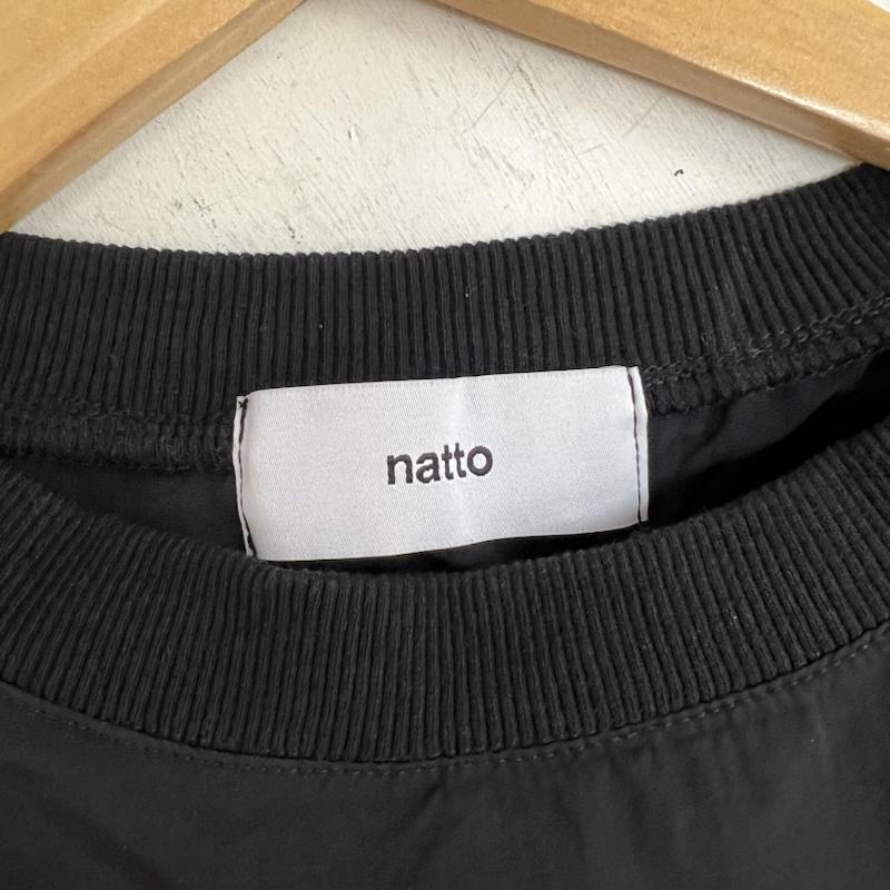 古着 USED Tシャツ 半袖 natto プレミアムナイロン セットアップ FREE 黒 / ブラック / black メンズ USED 古着 中古 50164208