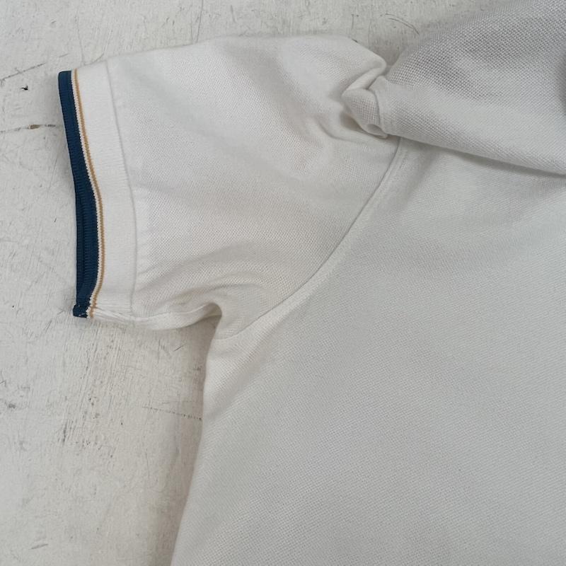 ヴィヴィアンウエストウッド Vivienne Westwood ポロシャツ 半袖 オーブ刺繍 ポロシャツ M 白 / ホワイト / white メンズ USED 古着 中古 50164210