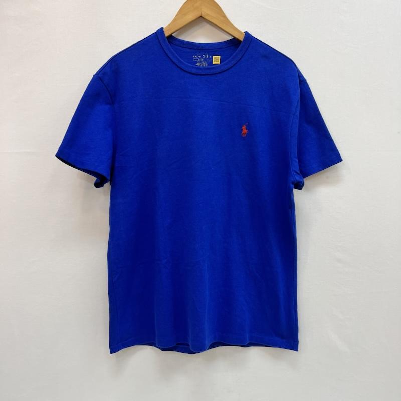 ポロラルフローレン POLO RALPH LAUREN Tシャツ 半袖 ポニー刺繍 Tシャツ 現行QRタグ M 青 / ブルー / blue メンズ USED 古着 中古 50164211