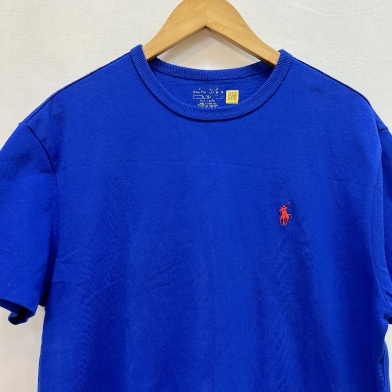 ポロラルフローレン POLO RALPH LAUREN Tシャツ 半袖 ポニー刺繍 Tシャツ 現行QRタグ M 青 / ブルー / blue メンズ USED 古着 中古 50164211