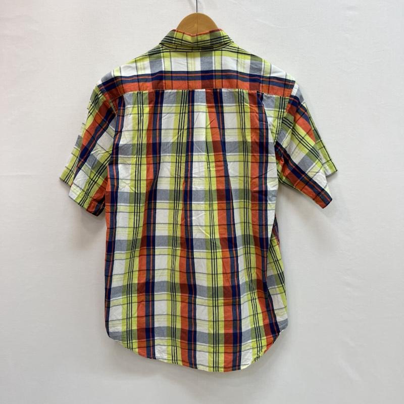 ラルフローレン RALPHLAUREN シャツ、ブラウス 半袖 インド綿 チェック ボタンダウンシャツ L レディース USED 古着 中古 50164214