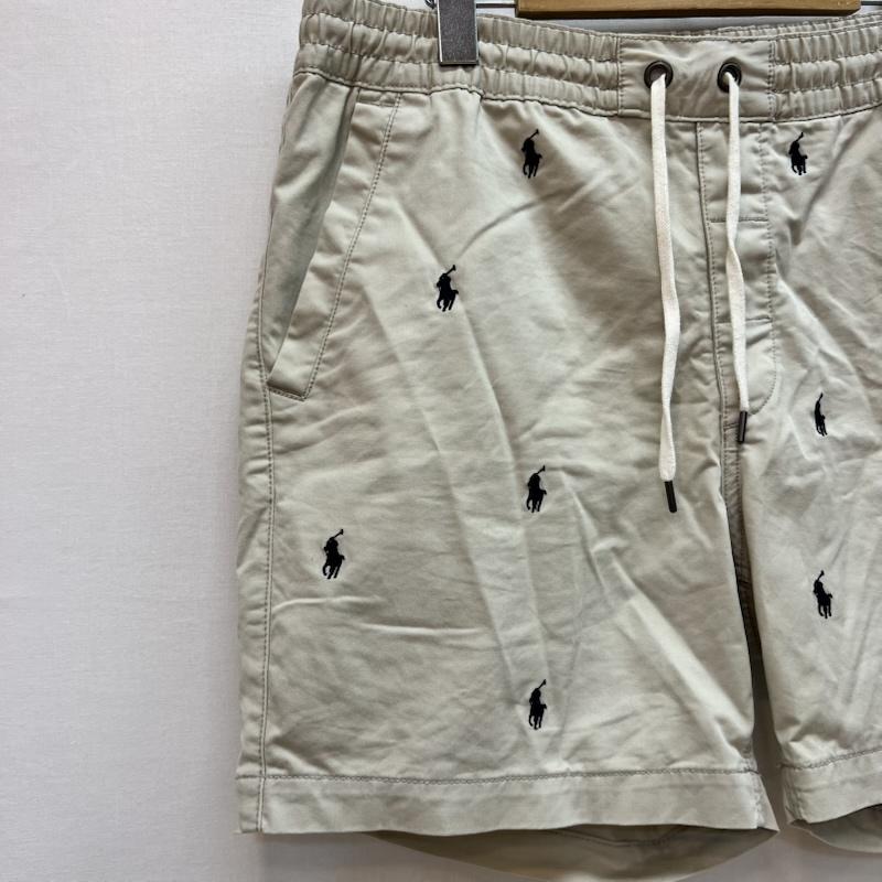 ポロラルフローレン POLO RALPH LAUREN パンツ ショートパンツ ストレッチコットン イージーショーツ ポニー刺繍 L ベージュ / ベージュ / beige メンズ USED 古着 中古 50164215