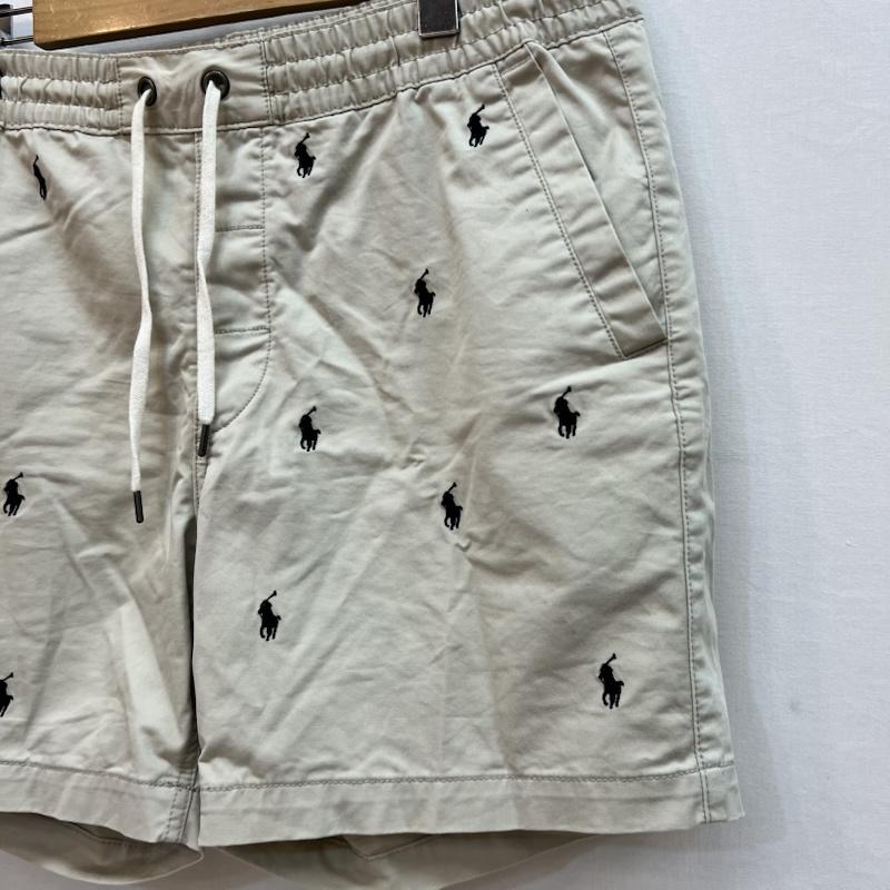 ポロラルフローレン POLO RALPH LAUREN パンツ ショートパンツ ストレッチコットン イージーショーツ ポニー刺繍 L ベージュ / ベージュ / beige メンズ USED 古着 中古 50164215