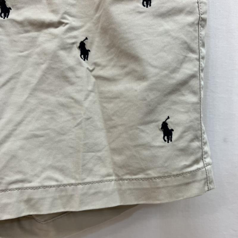 ポロラルフローレン POLO RALPH LAUREN パンツ ショートパンツ ストレッチコットン イージーショーツ ポニー刺繍 L ベージュ / ベージュ / beige メンズ USED 古着 中古 50164215