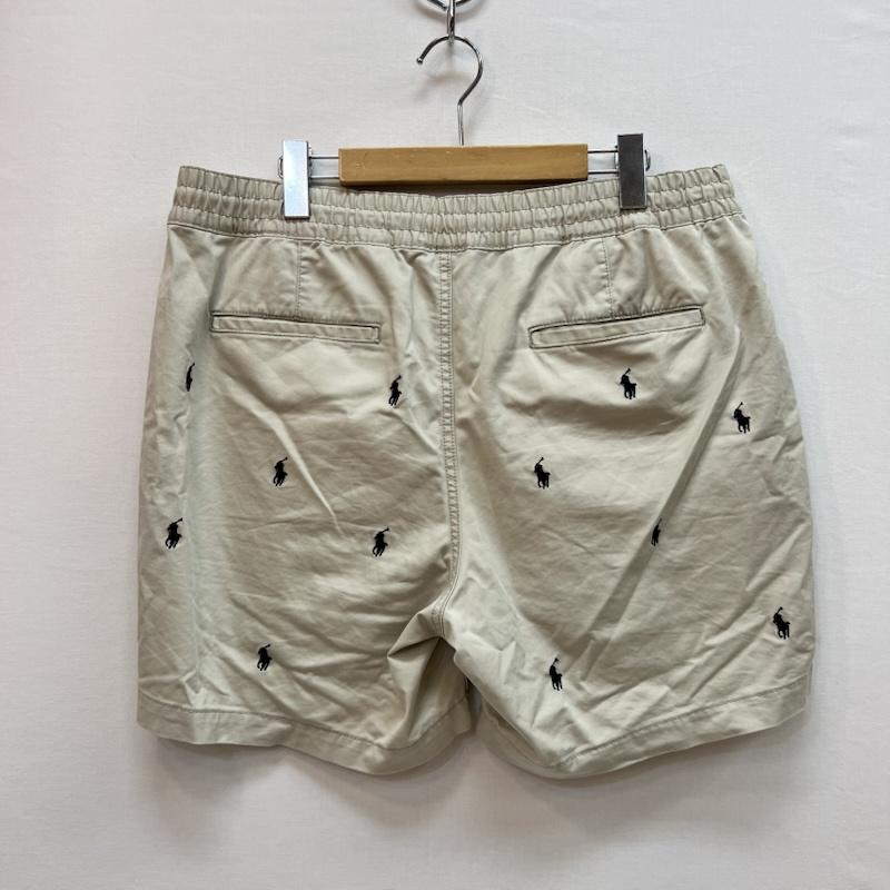 ポロラルフローレン POLO RALPH LAUREN パンツ ショートパンツ ストレッチコットン イージーショーツ ポニー刺繍 L ベージュ / ベージュ / beige メンズ USED 古着 中古 50164215