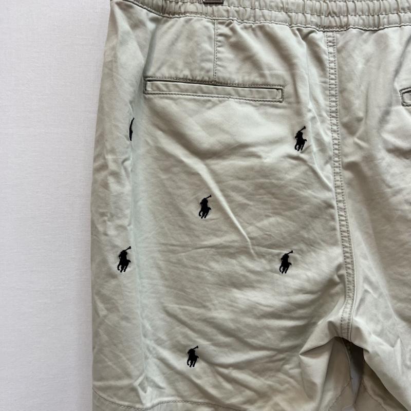 ポロラルフローレン POLO RALPH LAUREN パンツ ショートパンツ ストレッチコットン イージーショーツ ポニー刺繍 L ベージュ / ベージュ / beige メンズ USED 古着 中古 50164215