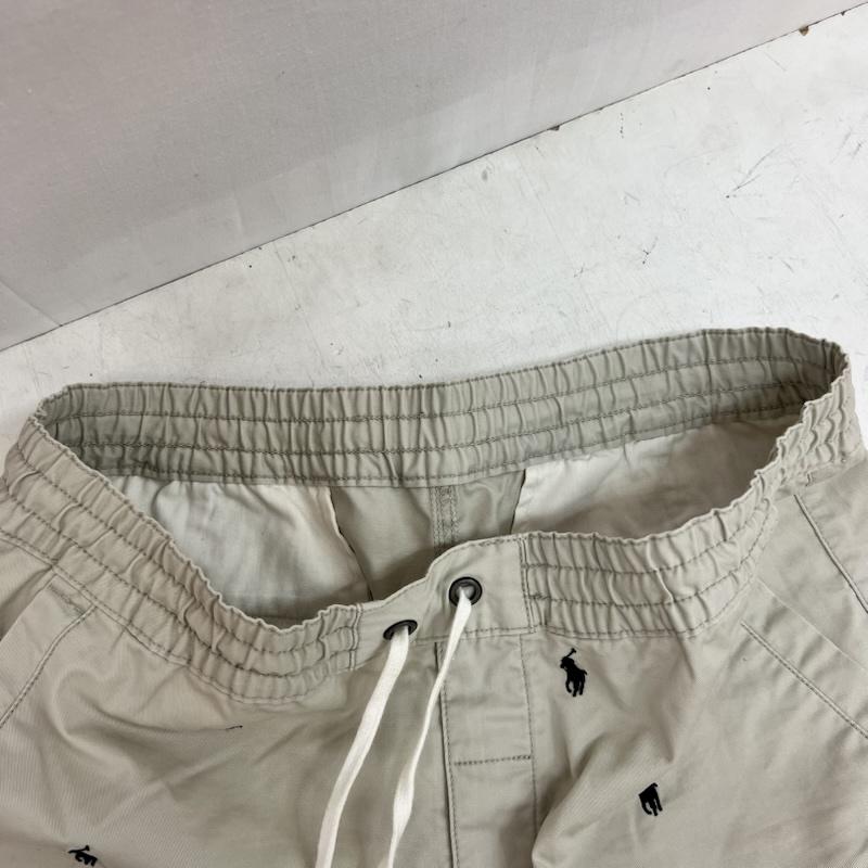 ポロラルフローレン POLO RALPH LAUREN パンツ ショートパンツ ストレッチコットン イージーショーツ ポニー刺繍 L ベージュ / ベージュ / beige メンズ USED 古着 中古 50164215