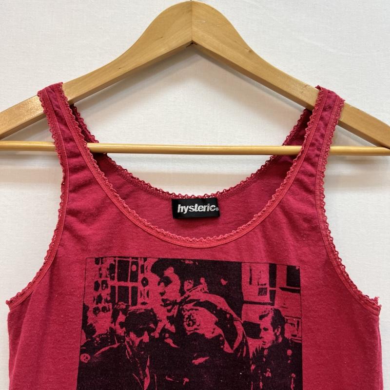 ヒステリックグラマー HYSTERIC GLAMOUR タンクトップ タンクトップ 00s ROCKER タンクトップ ヴィンテージ y2k FREE 赤 / レッド / red レディース USED 古着 中古 50164217