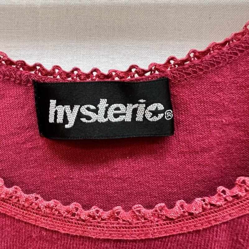 ヒステリックグラマー HYSTERIC GLAMOUR タンクトップ タンクトップ 00s ROCKER タンクトップ ヴィンテージ y2k FREE 赤 / レッド / red レディース USED 古着 中古 50164217