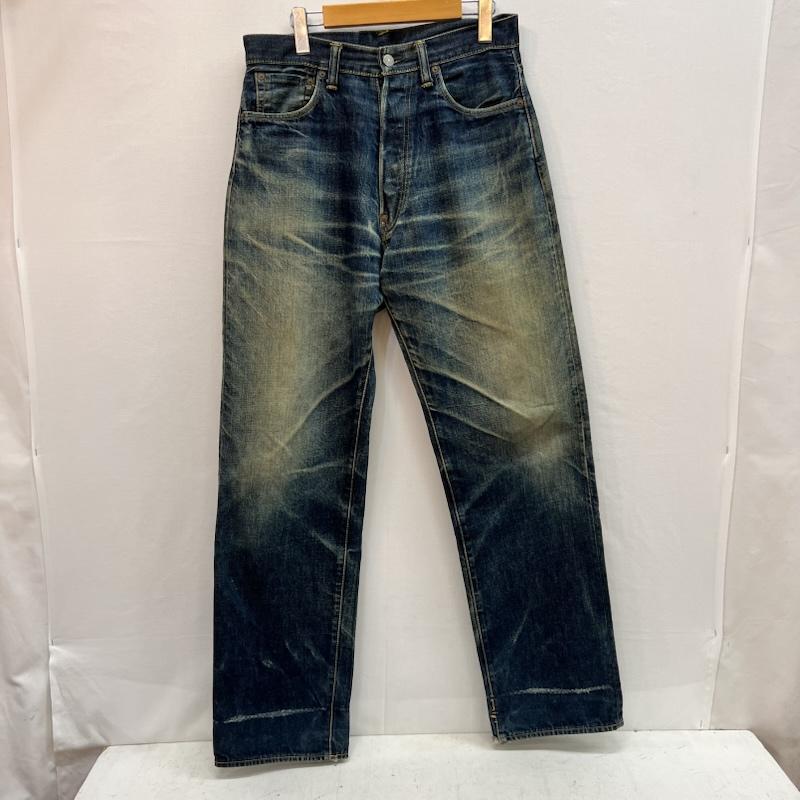 エヴィス EVISU パンツ デニム、ジーンズ No2 カモメ ペイント デニムパンツ 31インチ メンズ USED 古着 中古 50164220