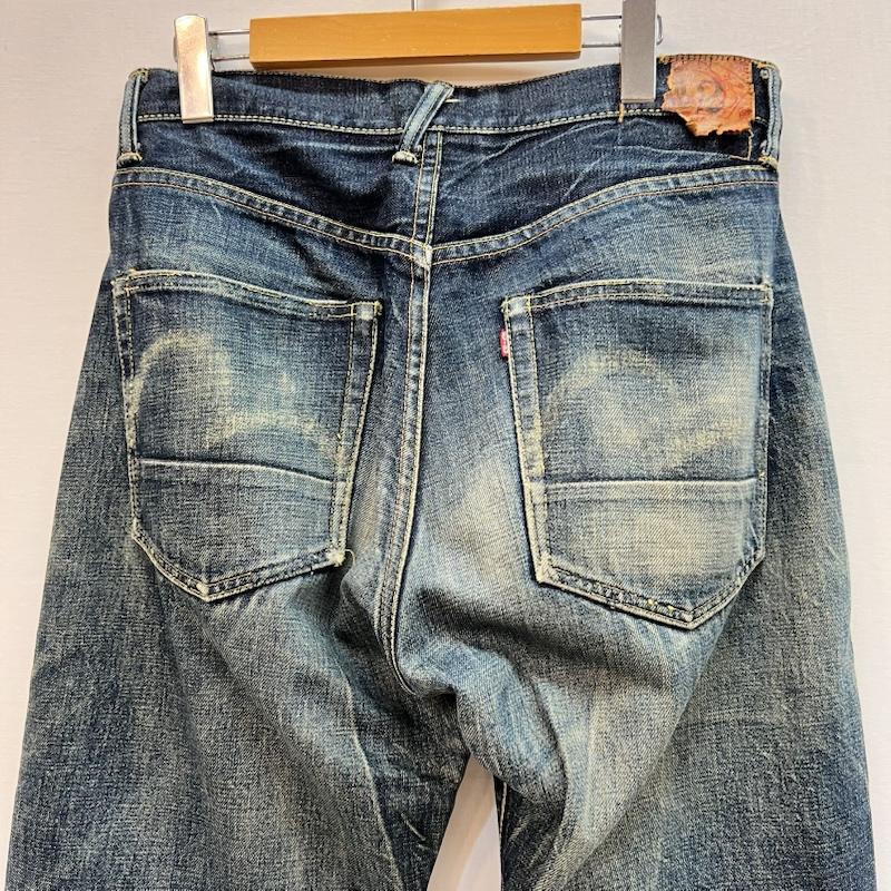 エヴィス EVISU パンツ デニム、ジーンズ No2 カモメ ペイント デニムパンツ 31インチ メンズ USED 古着 中古 50164220