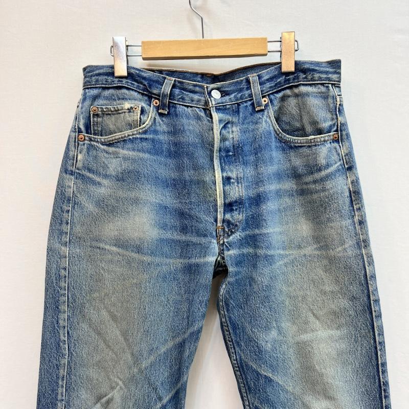リーバイス Levi s パンツ デニム、ジーンズ 80s USA製 501 デニムパンツ ボタン裏653 ビンテージ 34インチ メンズ USED 古着 中古 50164222