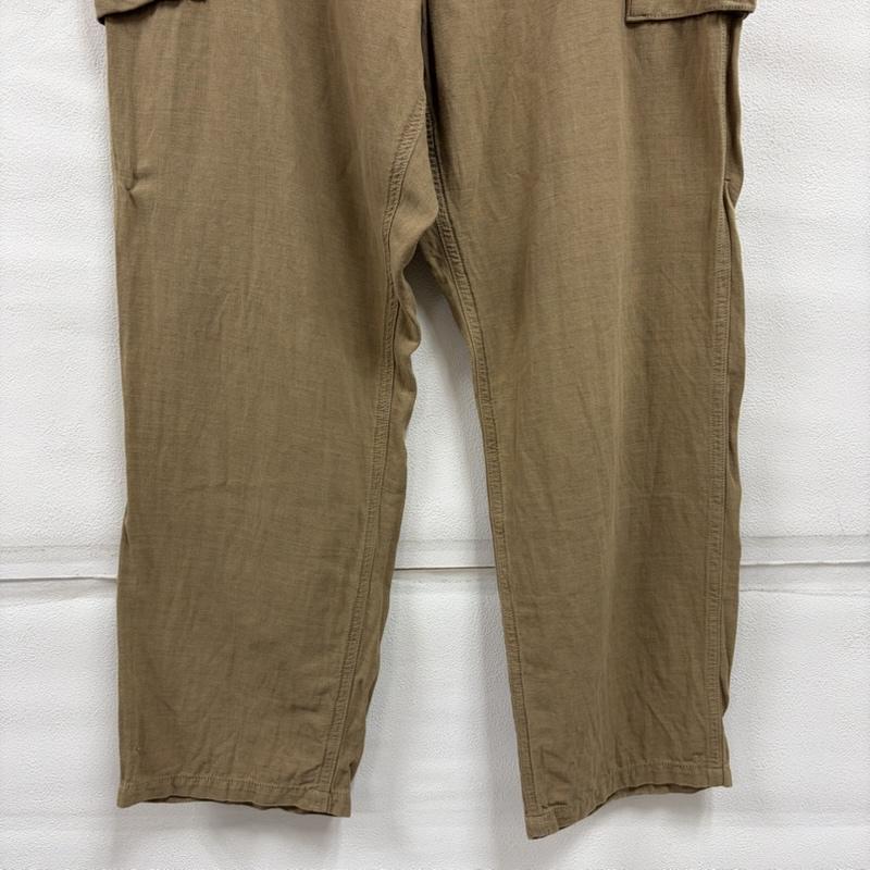 古着 USED パンツ ワークパンツ、ペインターパンツ KAPTAIN SUNSHINE キャプテンサンシャイン コットン リネン シルク カーゴパンツ KS21SPT12 0 無地 ベージュ / ベージュ / beige メンズ USED 古着 中古 50164227