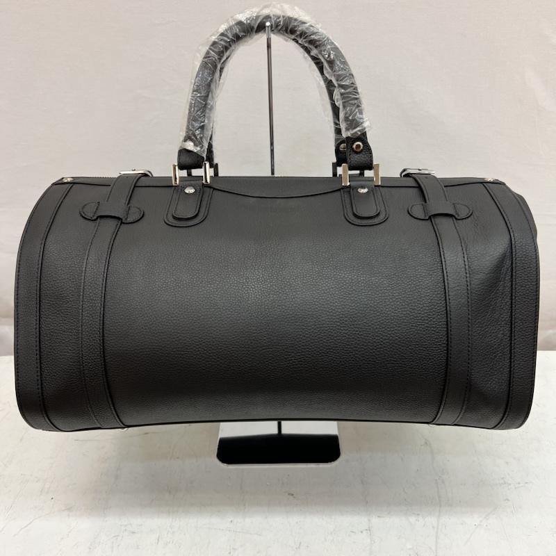 古着 USED ボストンバッグ ボストンバッグ ゴールドファイル メルセデス・ベンツ コラボ ボストンバック レザー - 黒 / ブラック / black メンズ USED 古着 中古 50164230