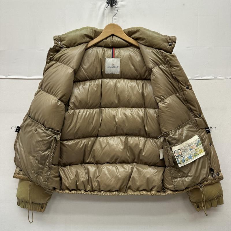 モンクレール MONCLER ジャケット、上着 ダウンジャケット VENISEナイロン ダウン ジャケット 41313/50/68950 1 茶 / ブラウン / brown メンズ USED 古着 中古 50164236