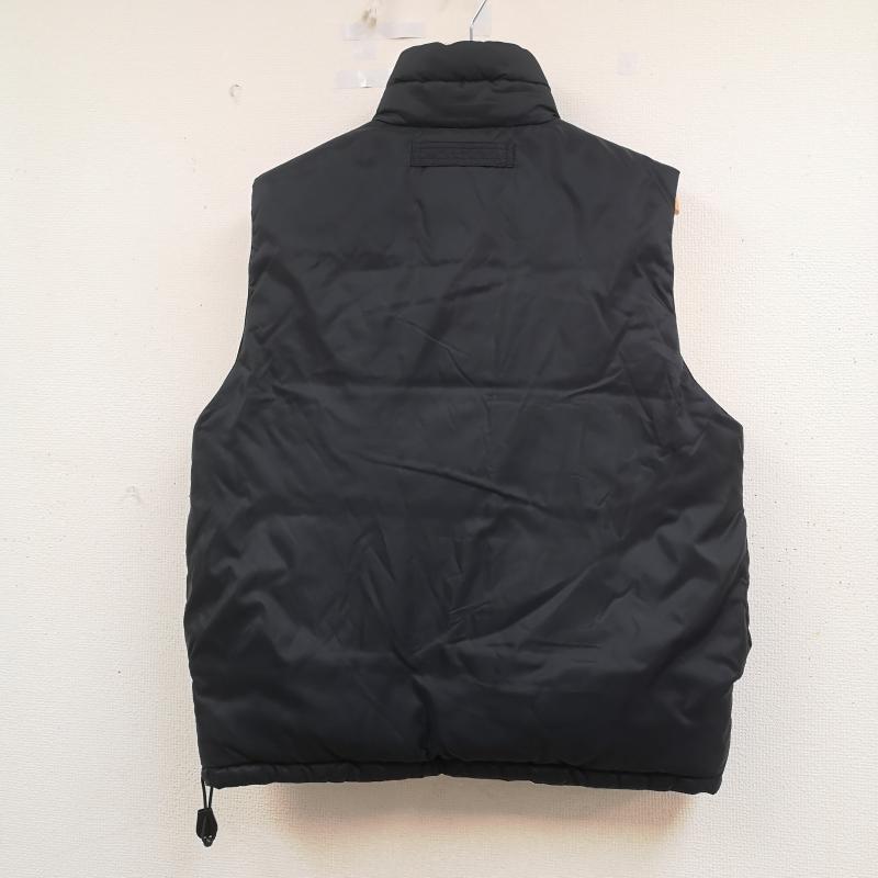 リーボック Reebok ベスト ベスト リバーシブル 2WAY 中綿 ロゴパッチ ドローコード M 黒 / ブラック / black メンズ USED 古着 中古 50164238
