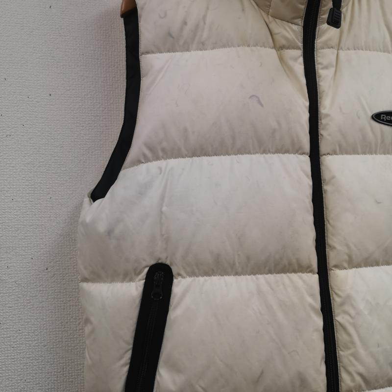 リーボック Reebok ベスト ベスト リバーシブル 2WAY 中綿 ロゴパッチ ドローコード M 黒 / ブラック / black メンズ USED 古着 中古 50164238