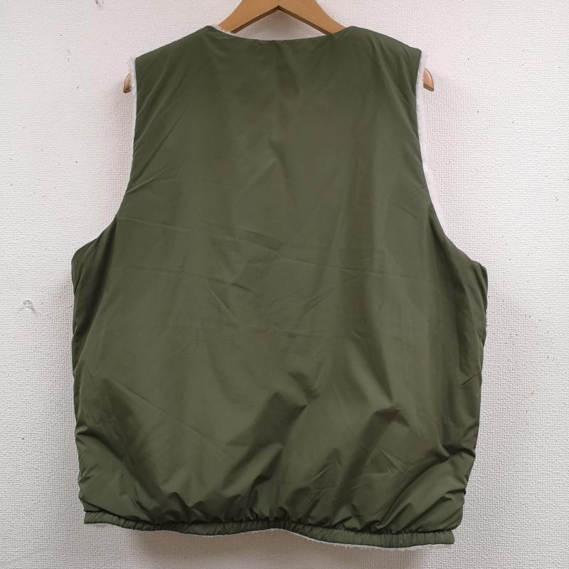 ナイキ NIKE ベスト ベスト 中綿 ボア フリース リバーシブル 2WAY DQ4879-113 L カーキ / カーキ / khaki メンズ USED 古着 中古 50164239