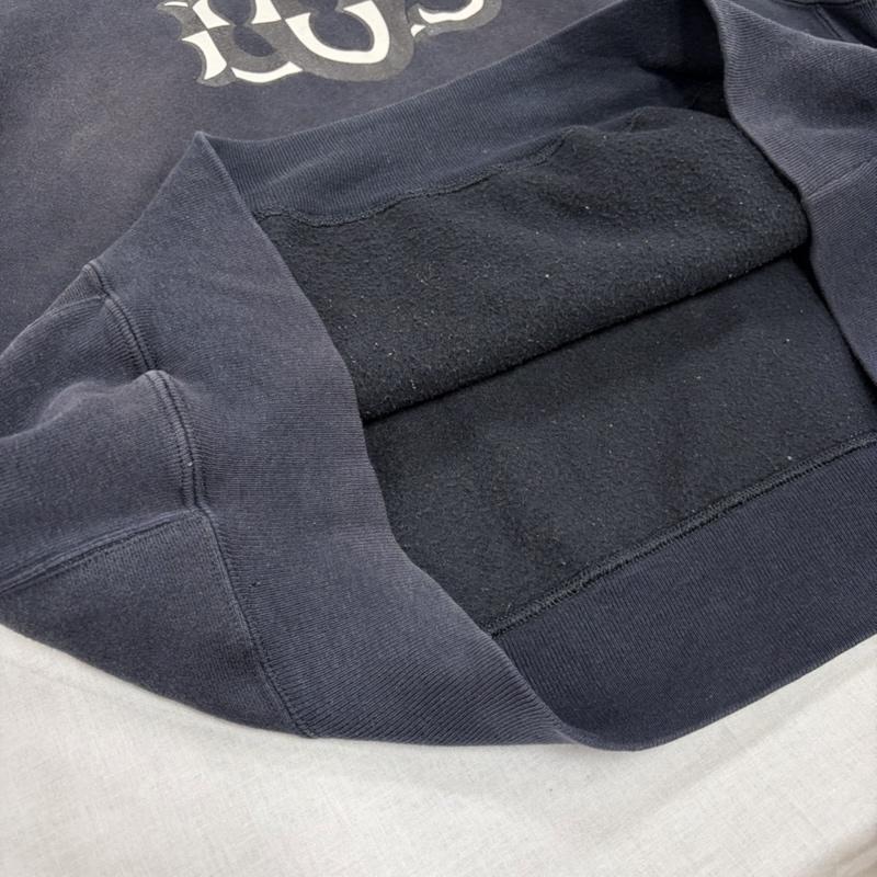 チャンピオン Champion パーカー 長袖 PREMIUM REVERSEWEAVE リバースウィーブ プルオーバー フーディー パーカー グラフィック ロゴ プリント 裏起毛 XL ロゴ、文字 X プリント 紺 / ネイビー / navy X 白 / ホワイト / white X 黒 / ブラック / black メンズ USED 古着 中古 50164243