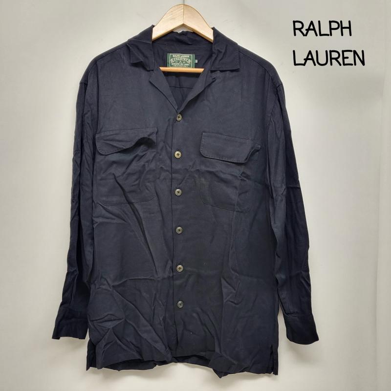 ラルフローレン RALPHLAUREN シャツ、ブラウス 長袖 長袖シャツ ポロカントリー 90S レーヨン ダブルポケット - メンズ USED 古着 中古 50164244