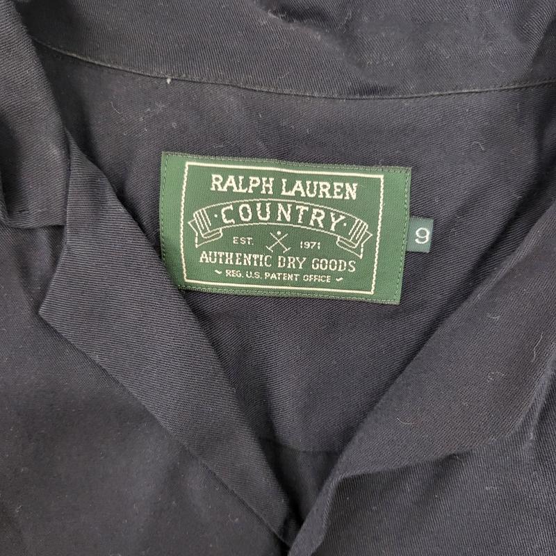 ラルフローレン RALPHLAUREN シャツ、ブラウス 長袖 長袖シャツ ポロカントリー 90S レーヨン ダブルポケット - メンズ USED 古着 中古 50164244