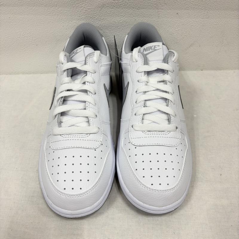ナイキ NIKE スニーカー スニーカー BIGNIKE LOW クラシック ローカットスニーカー 355152-106 26.5cm ロゴ、文字 白 / ホワイト / white X 灰 / グレー / gray メンズ USED 古着 中古 50164246