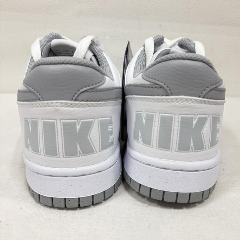 ナイキ NIKE スニーカー スニーカー BIGNIKE LOW クラシック ローカットスニーカー 355152-106 26.5cm ロゴ、文字 白 / ホワイト / white X 灰 / グレー / gray メンズ USED 古着 中古 50164246