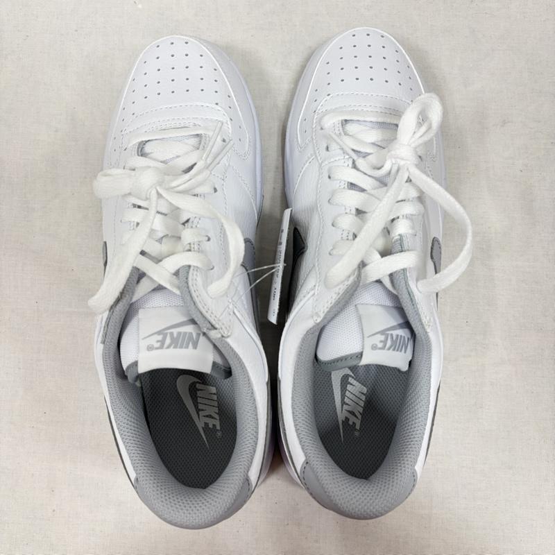 ナイキ NIKE スニーカー スニーカー BIGNIKE LOW クラシック ローカットスニーカー 355152-106 26.5cm ロゴ、文字 白 / ホワイト / white X 灰 / グレー / gray メンズ USED 古着 中古 50164246