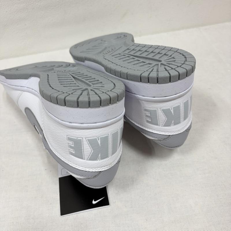ナイキ NIKE スニーカー スニーカー BIGNIKE LOW クラシック ローカットスニーカー 355152-106 26.5cm ロゴ、文字 白 / ホワイト / white X 灰 / グレー / gray メンズ USED 古着 中古 50164246